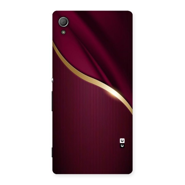 Smooth Maroon Back Case for Xperia Z3 Plus
