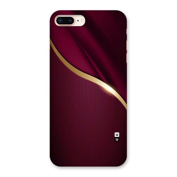Smooth Maroon Back Case for iPhone 8 Plus