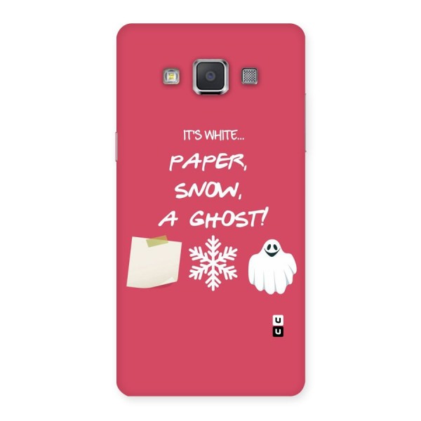 Snow Paper Back Case for Galaxy Grand 3
