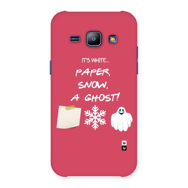 Snow Paper Back Case for Galaxy J1