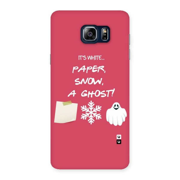 Snow Paper Back Case for Galaxy Note 5
