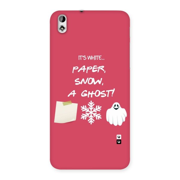 Snow Paper Back Case for HTC Desire 816g