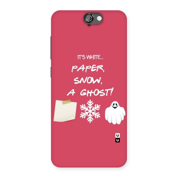Snow Paper Back Case for HTC One A9