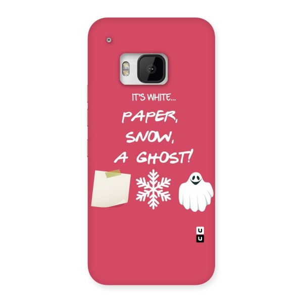Snow Paper Back Case for HTC One M9