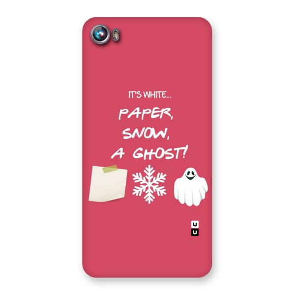 Snow Paper Back Case for Micromax Canvas Fire 4 A107