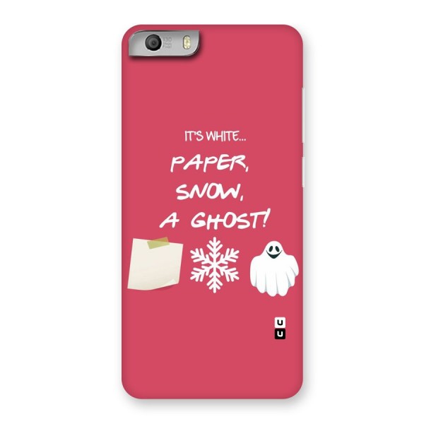 Snow Paper Back Case for Micromax Canvas Knight 2