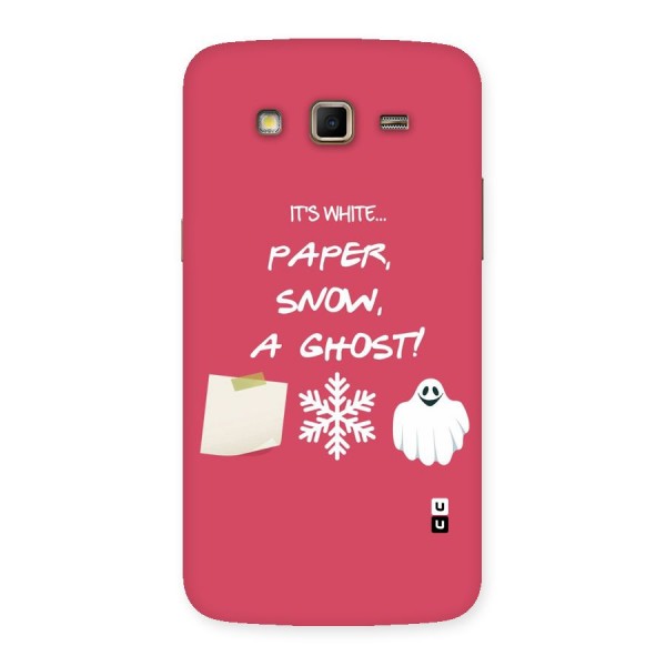 Snow Paper Back Case for Samsung Galaxy Grand 2