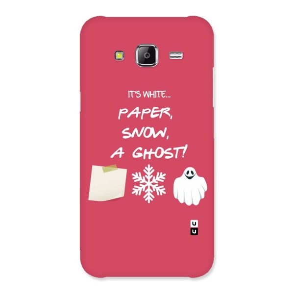 Snow Paper Back Case for Samsung Galaxy J5