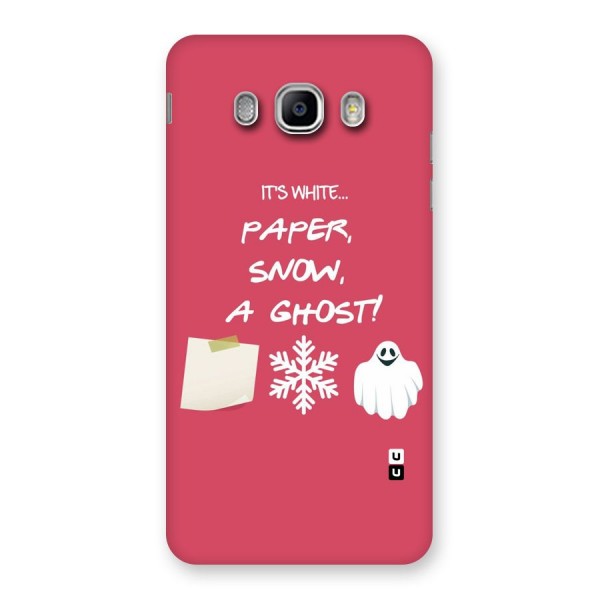 Snow Paper Back Case for Samsung Galaxy J5 2016