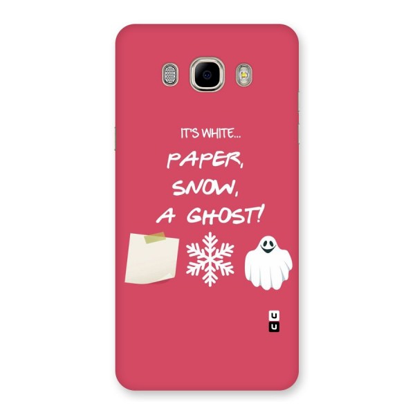 Snow Paper Back Case for Samsung Galaxy J7 2016
