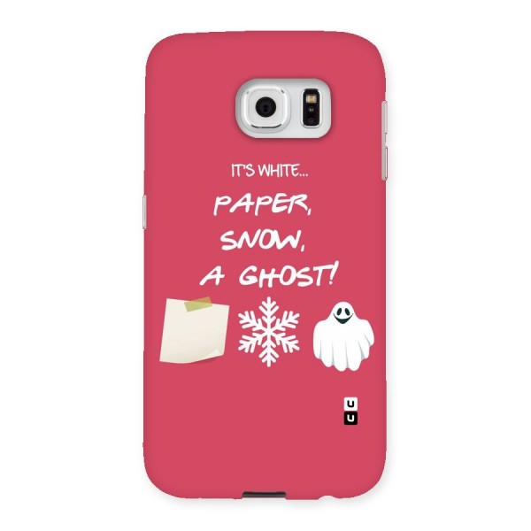 Snow Paper Back Case for Samsung Galaxy S6