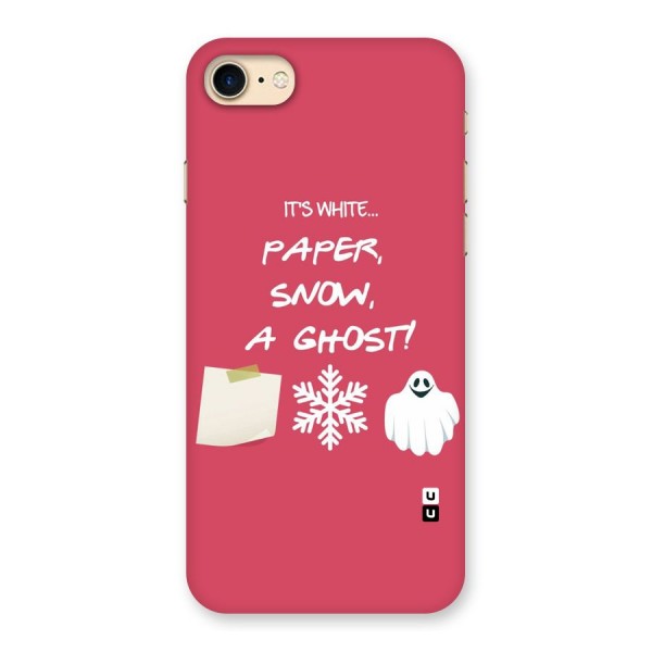 Snow Paper Back Case for iPhone 7
