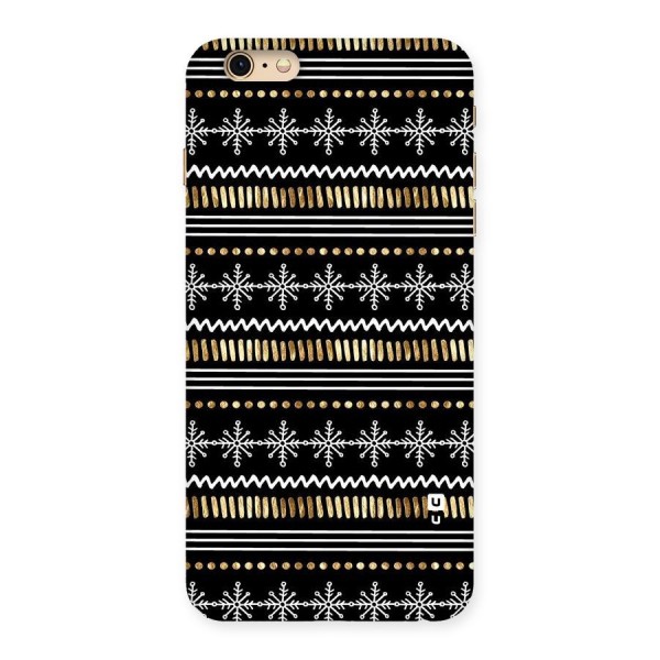 Snowflakes Gold Back Case for iPhone 6 Plus 6S Plus