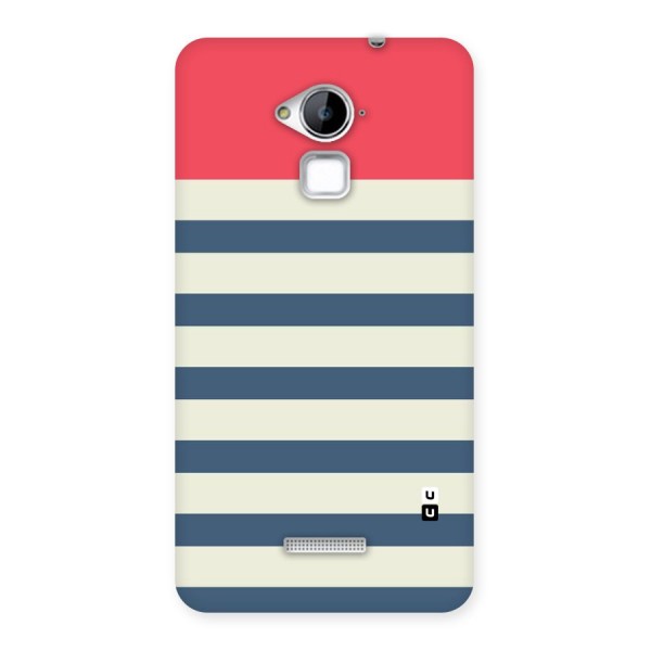 Solid Orange And Stripes Back Case for Coolpad Note 3