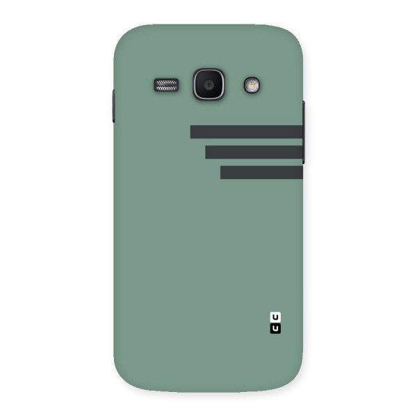 Solid Sports Stripe Back Case for Galaxy Ace 3