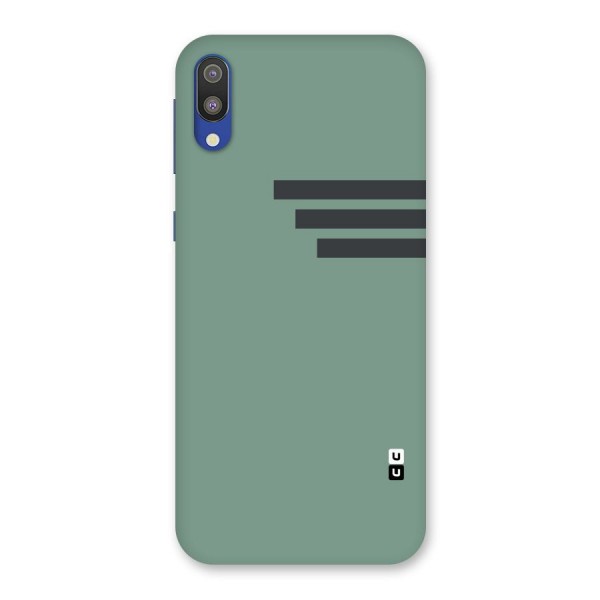 Solid Sports Stripe Back Case for Galaxy M10