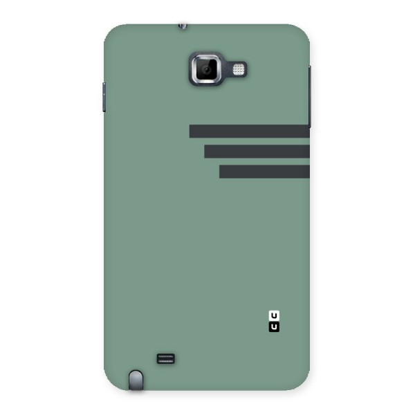 Solid Sports Stripe Back Case for Galaxy Note