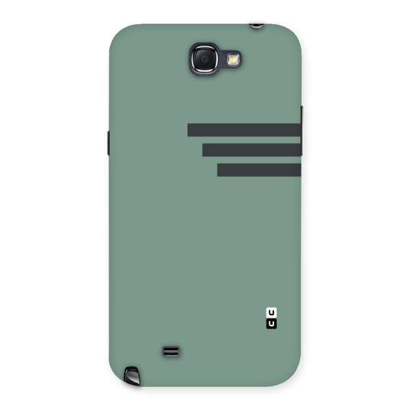 Solid Sports Stripe Back Case for Galaxy Note 2