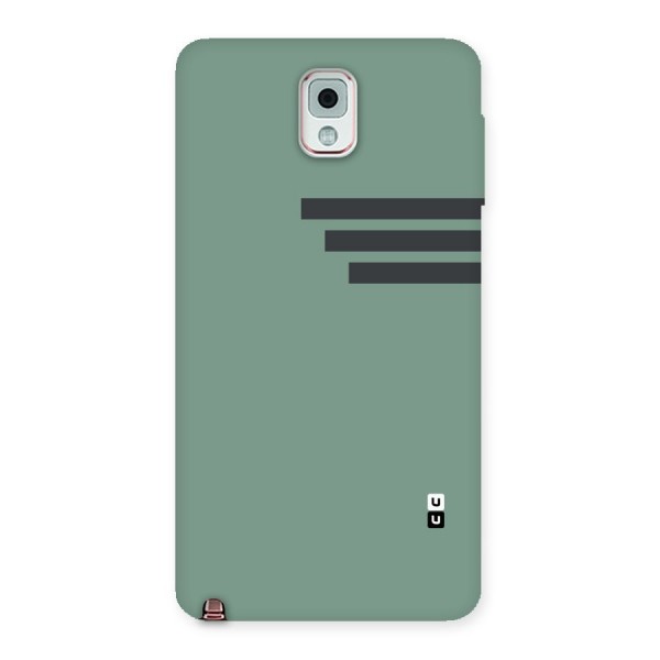 Solid Sports Stripe Back Case for Galaxy Note 3