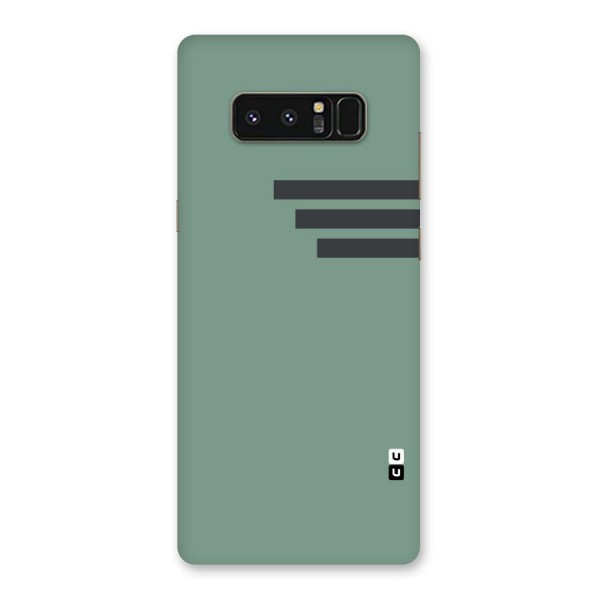 Solid Sports Stripe Back Case for Galaxy Note 8