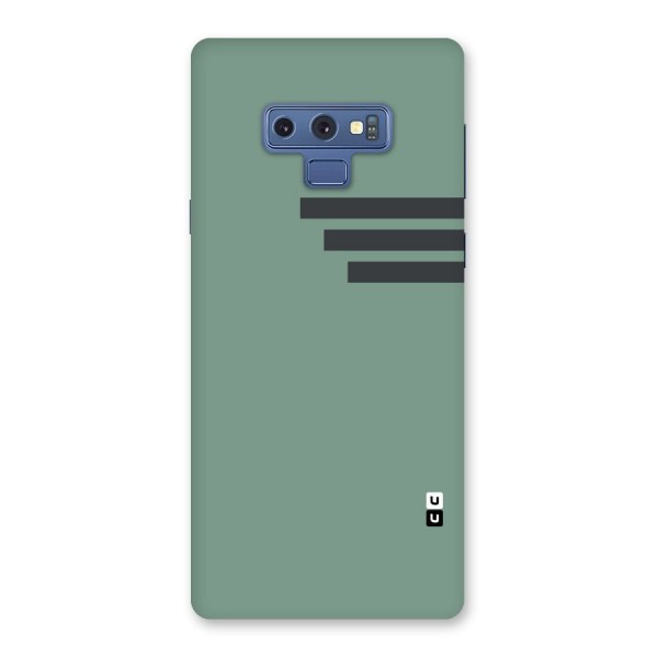 Solid Sports Stripe Back Case for Galaxy Note 9
