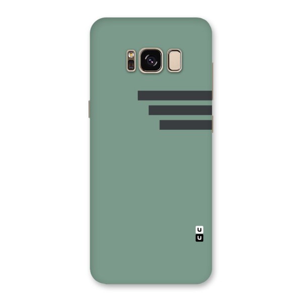 Solid Sports Stripe Back Case for Galaxy S8
