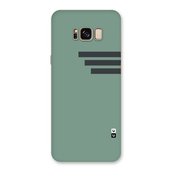 Solid Sports Stripe Back Case for Galaxy S8 Plus