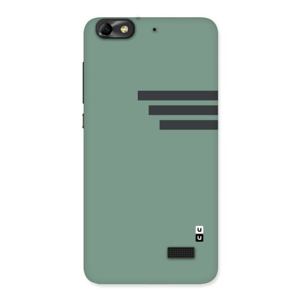Solid Sports Stripe Back Case for Honor 4C