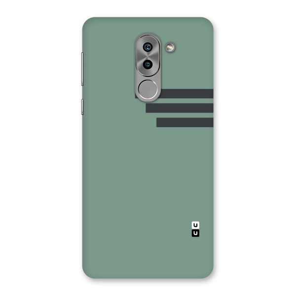 Solid Sports Stripe Back Case for Honor 6X