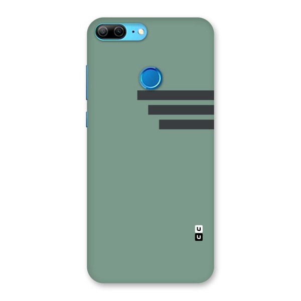 Solid Sports Stripe Back Case for Honor 9 Lite