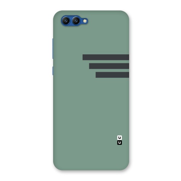 Solid Sports Stripe Back Case for Honor View 10