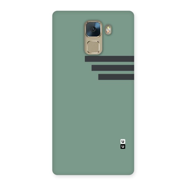 Solid Sports Stripe Back Case for Huawei Honor 7