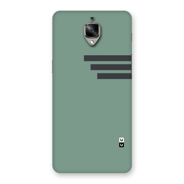 Solid Sports Stripe Back Case for OnePlus 3