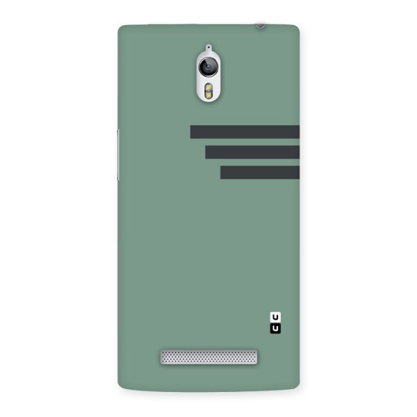 Solid Sports Stripe Back Case for Oppo Find 7