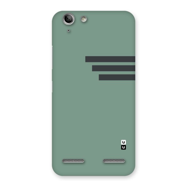 Solid Sports Stripe Back Case for Vibe K5 Plus