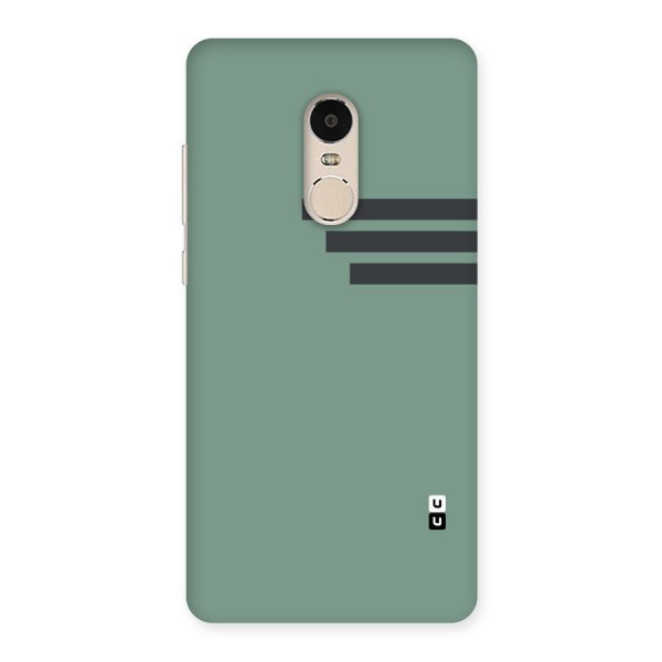 Solid Sports Stripe Back Case for Xiaomi Redmi Note 4