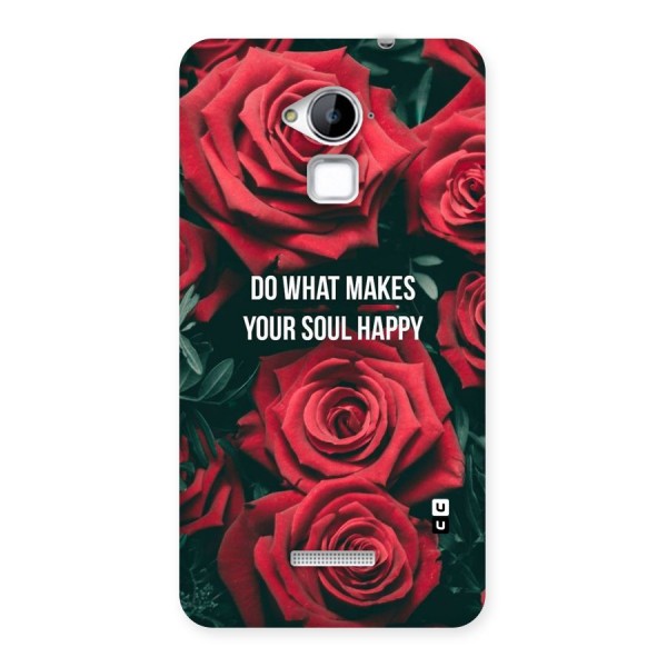 Soul Happy Back Case for Coolpad Note 3