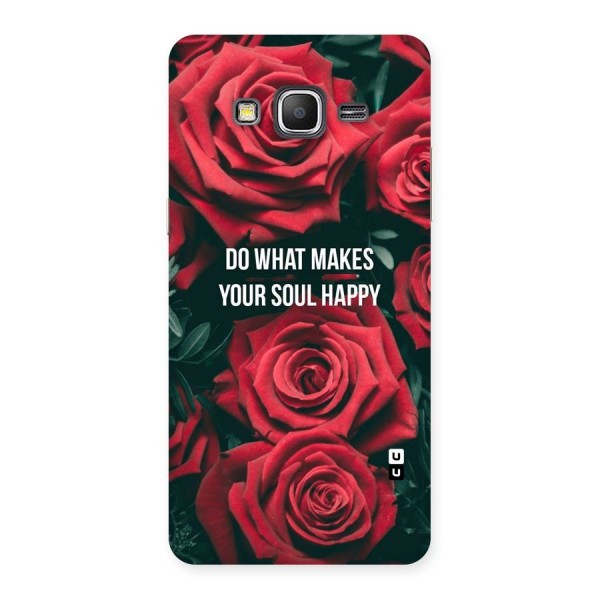 Soul Happy Back Case for Galaxy Grand Prime