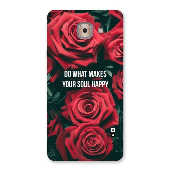 Soul Happy Back Case for Galaxy J7 Max