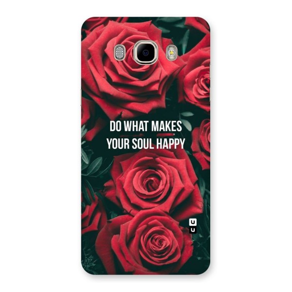 Soul Happy Back Case for Samsung Galaxy J7 2016