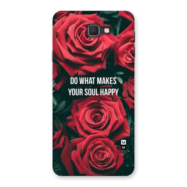 Soul Happy Back Case for Samsung Galaxy J7 Prime