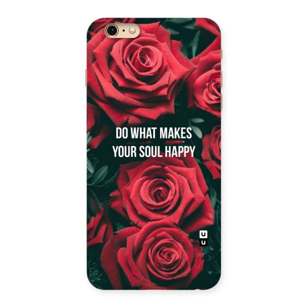 Soul Happy Back Case for iPhone 6 Plus 6S Plus