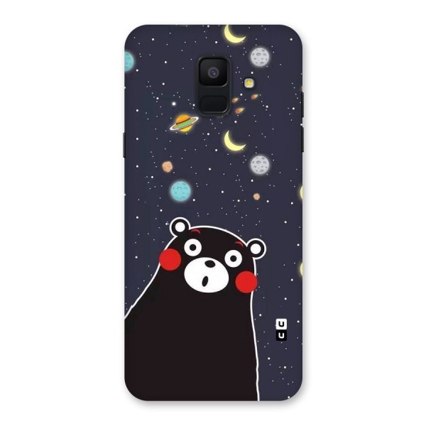 Space Bear Back Case for Galaxy A6 (2018)