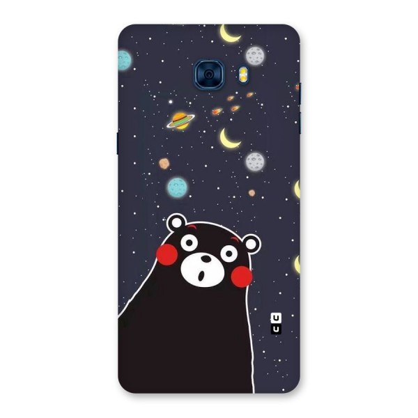 Space Bear Back Case for Galaxy C7 Pro