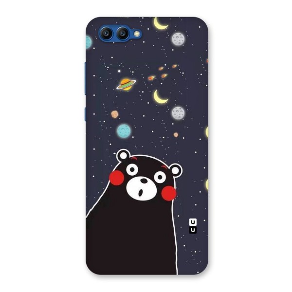 Space Bear Back Case for Honor View 10