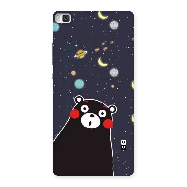 Space Bear Back Case for Huawei P8