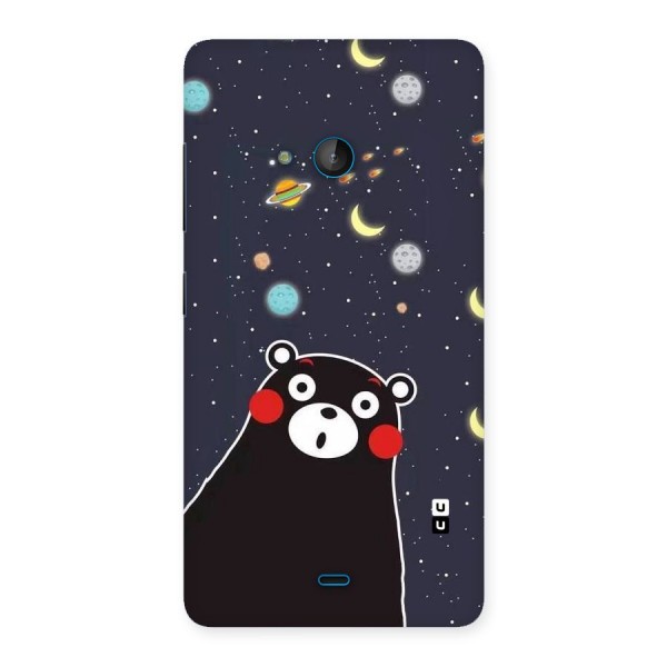 Space Bear Back Case for Lumia 540