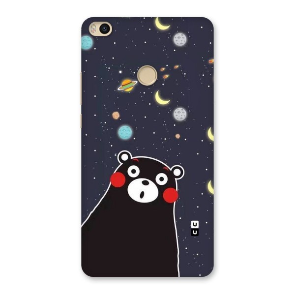 Space Bear Back Case for Mi Max 2