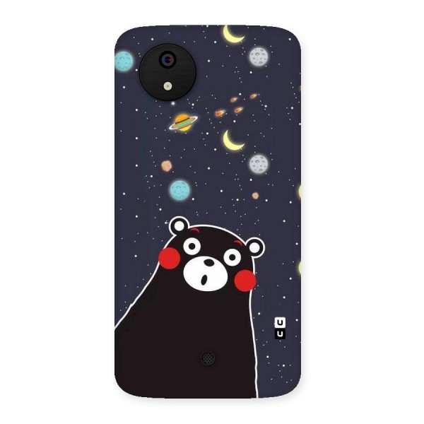 Space Bear Back Case for Micromax Canvas A1