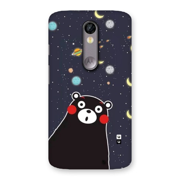 Space Bear Back Case for Moto X Force